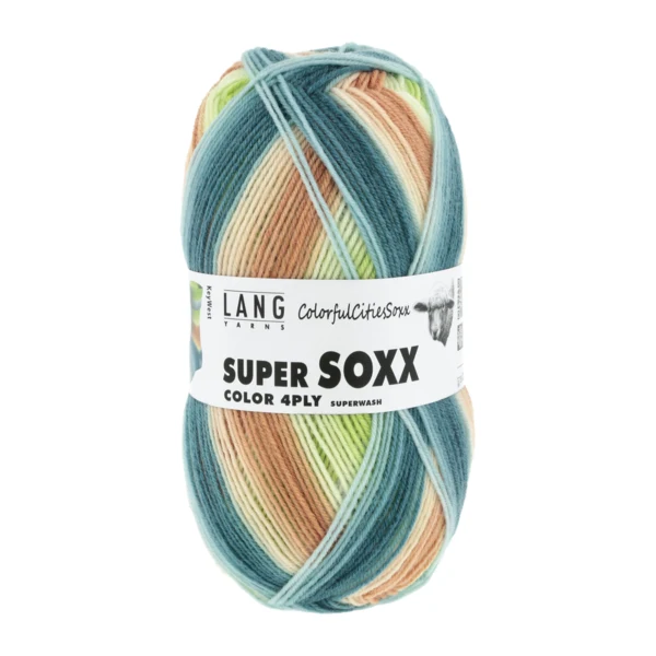 Lang Yarns Super Soxx Color 4-ply